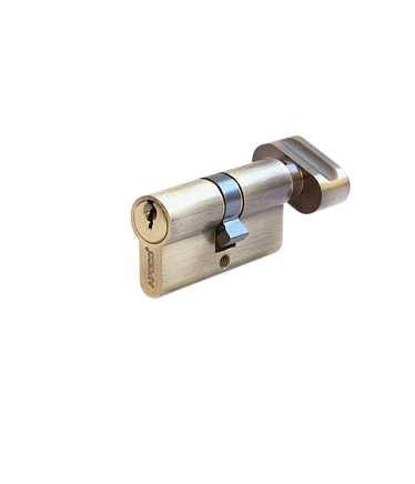 Цилиндровый механизм Цилиндр APECS ключ-завертка SC-60-Z-C (25*10*25) AB 